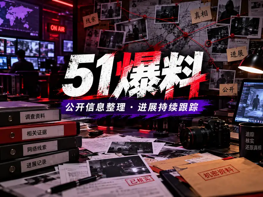 51爆料信息核验主题图